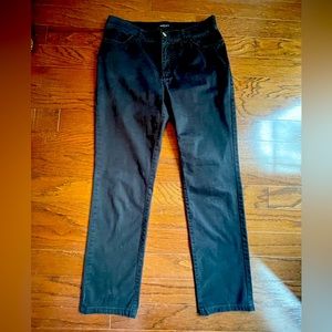 Black casual straight pant by Lafayette 148 NY